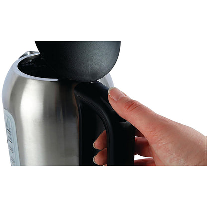 Igenix Stainless Steel Cordless Jug Kettle, 2kw, 1 Litre