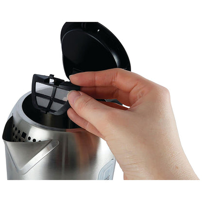 Igenix Stainless Steel Cordless Jug Kettle, 2kw, 1 Litre