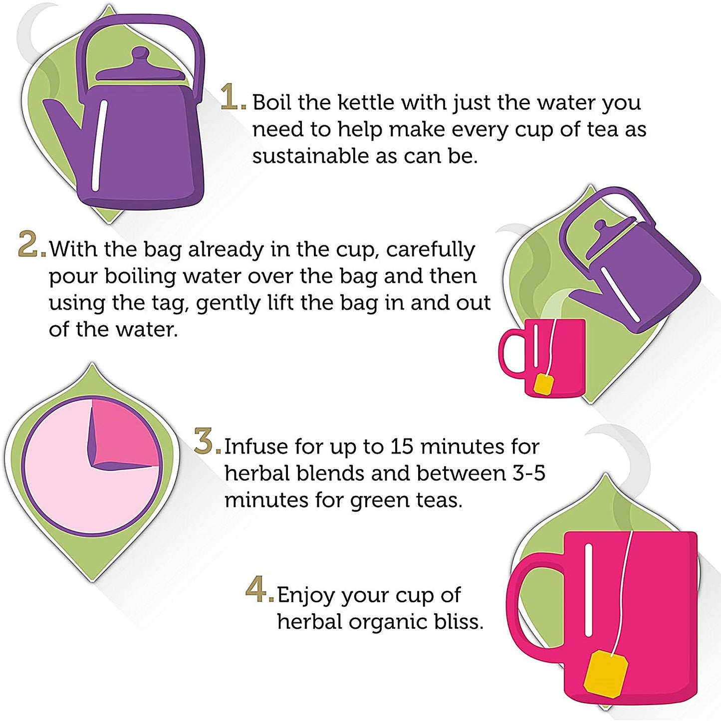 Pukka Elegant English Breakfast Fairtrade Tea, Pack of 20