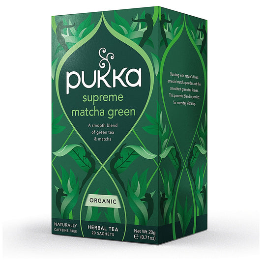 Pukka Supreme Matcha Green Tea, Pack of 20