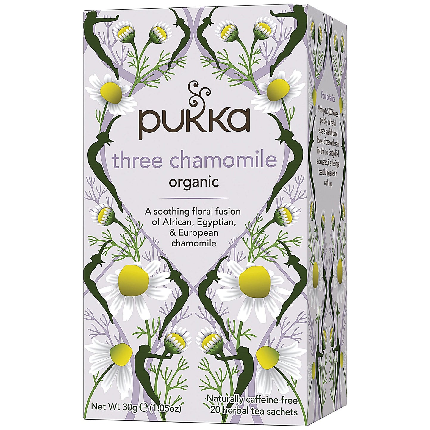 Pukka Three Chamomile Organic Tea Bags, Pack of 20