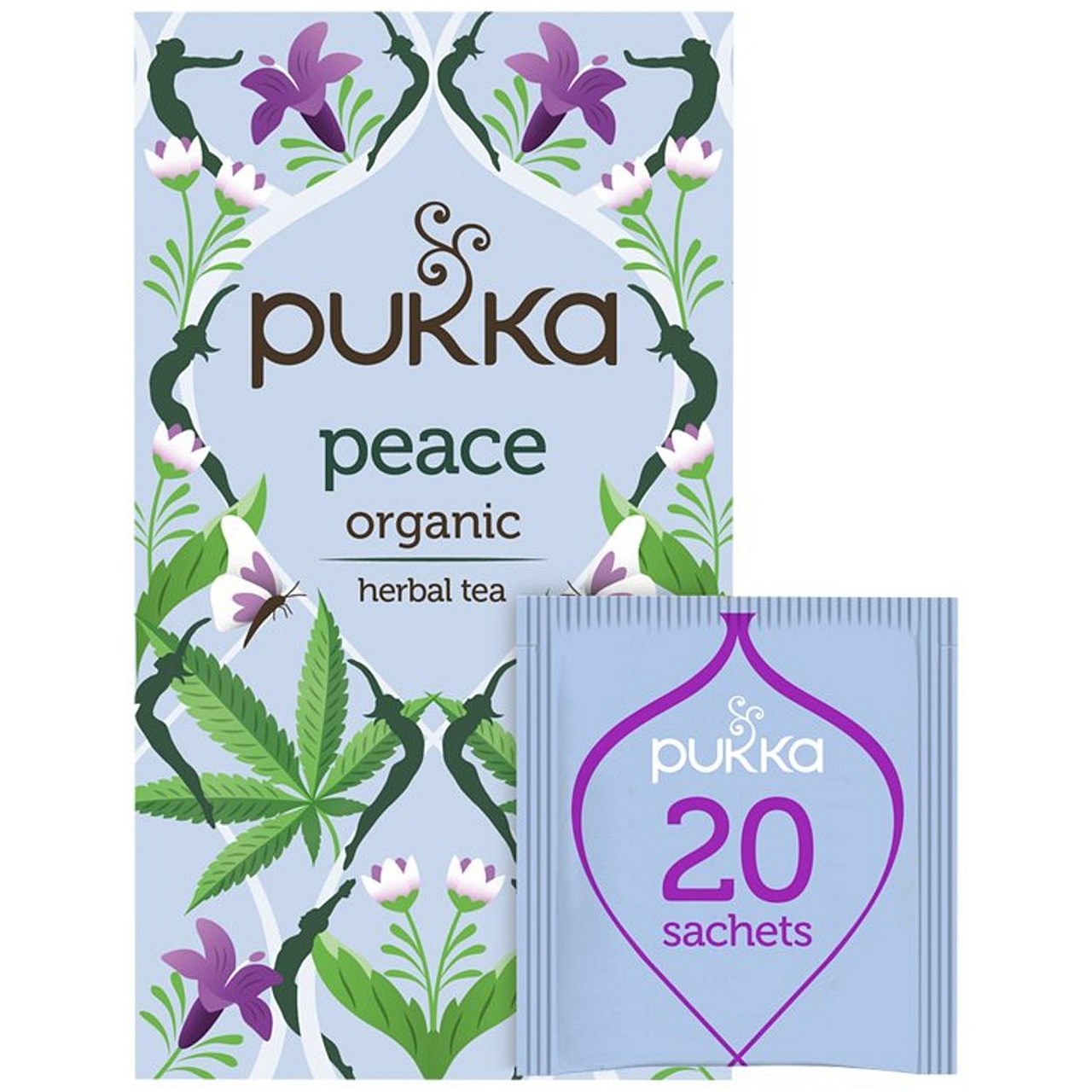 Pukka Peace Organic Tea Bags, Pack of 20