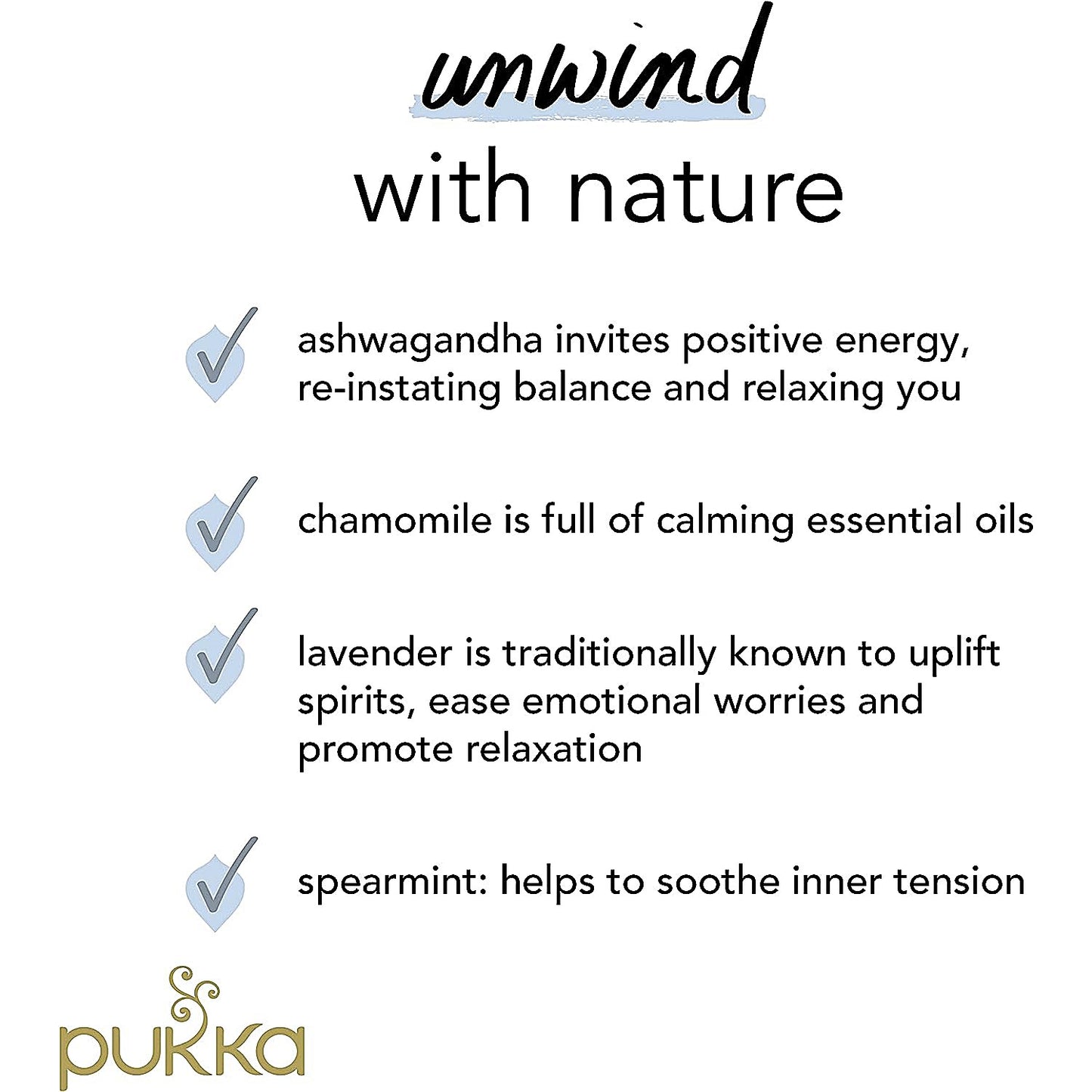 Pukka Peace Organic Tea Bags, Pack of 20