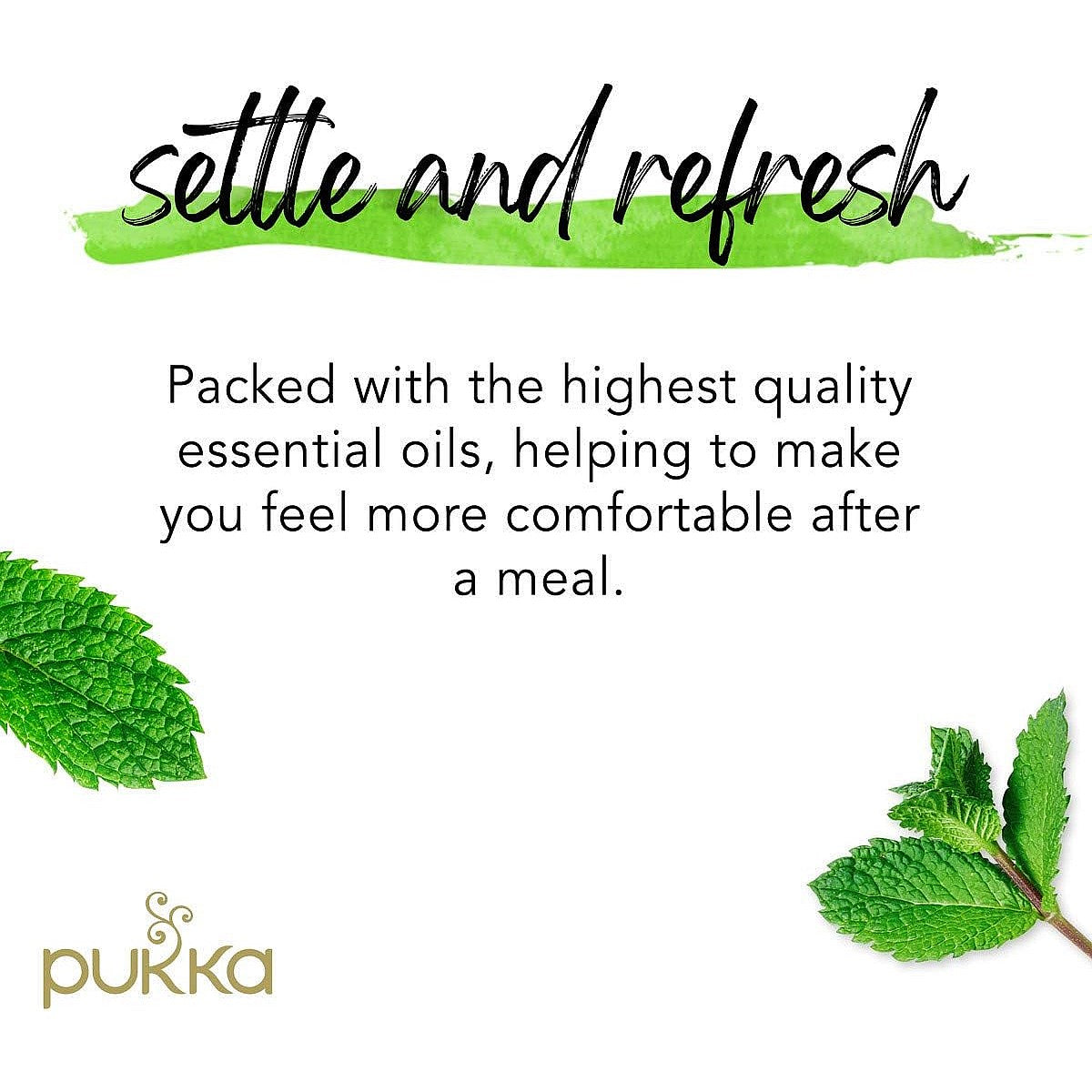 Pukka Three Mint Herbal Tea, Pack of 20