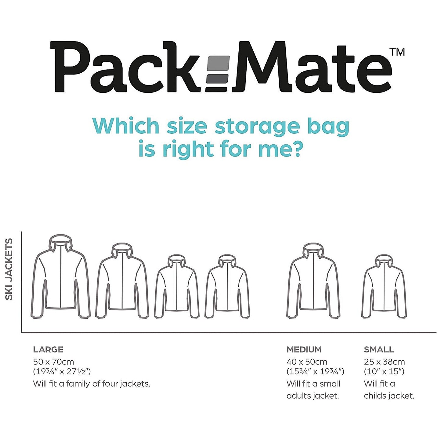 Packmate Small Roll Vacuum Storage Bags (Pack of 5) Easy2Order : PKM13262