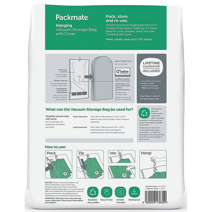 Packmate Hanging Vacuum Storage Bag Easy2Order : PKM13832