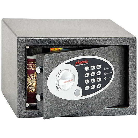 Phoenix Compact Home or Office Safe, Electronic Lock, 6kg, 10 Litre Capacity