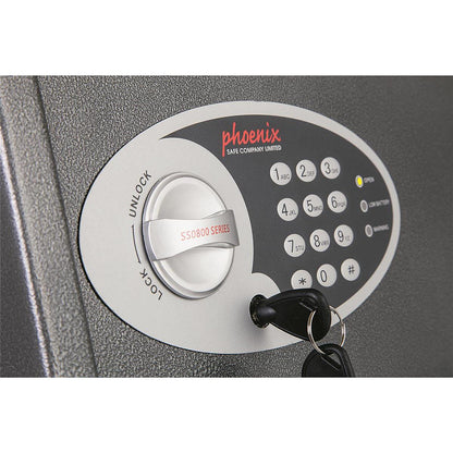 Phoenix Compact Home or Office Safe, Electronic Lock, 6kg, 10 Litre Capacity