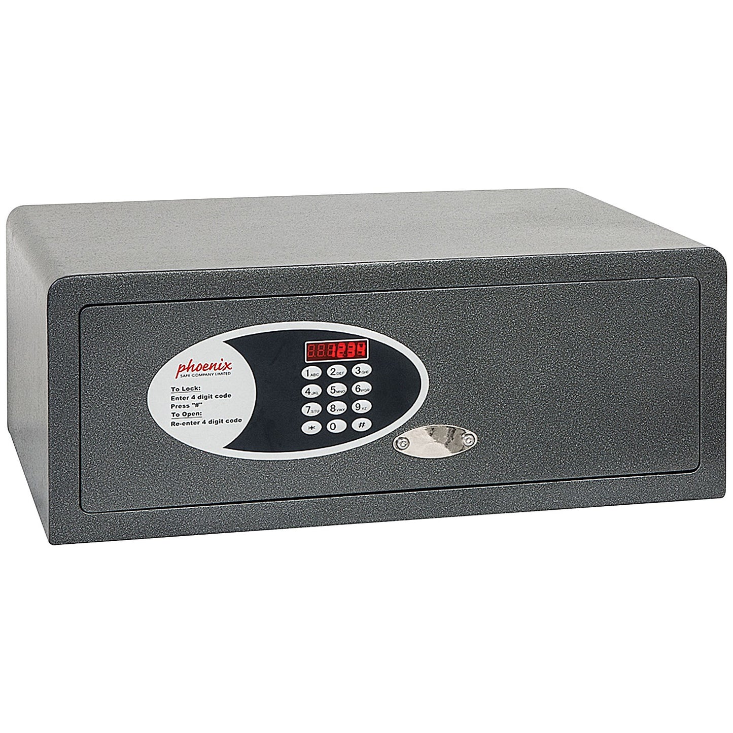 Phoenix Dione Hotel Security Safe with Electronic Lock Graphite SS0311E