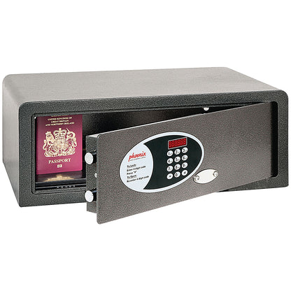 Phoenix Dione Hotel Security Safe with Electronic Lock Graphite SS0311E