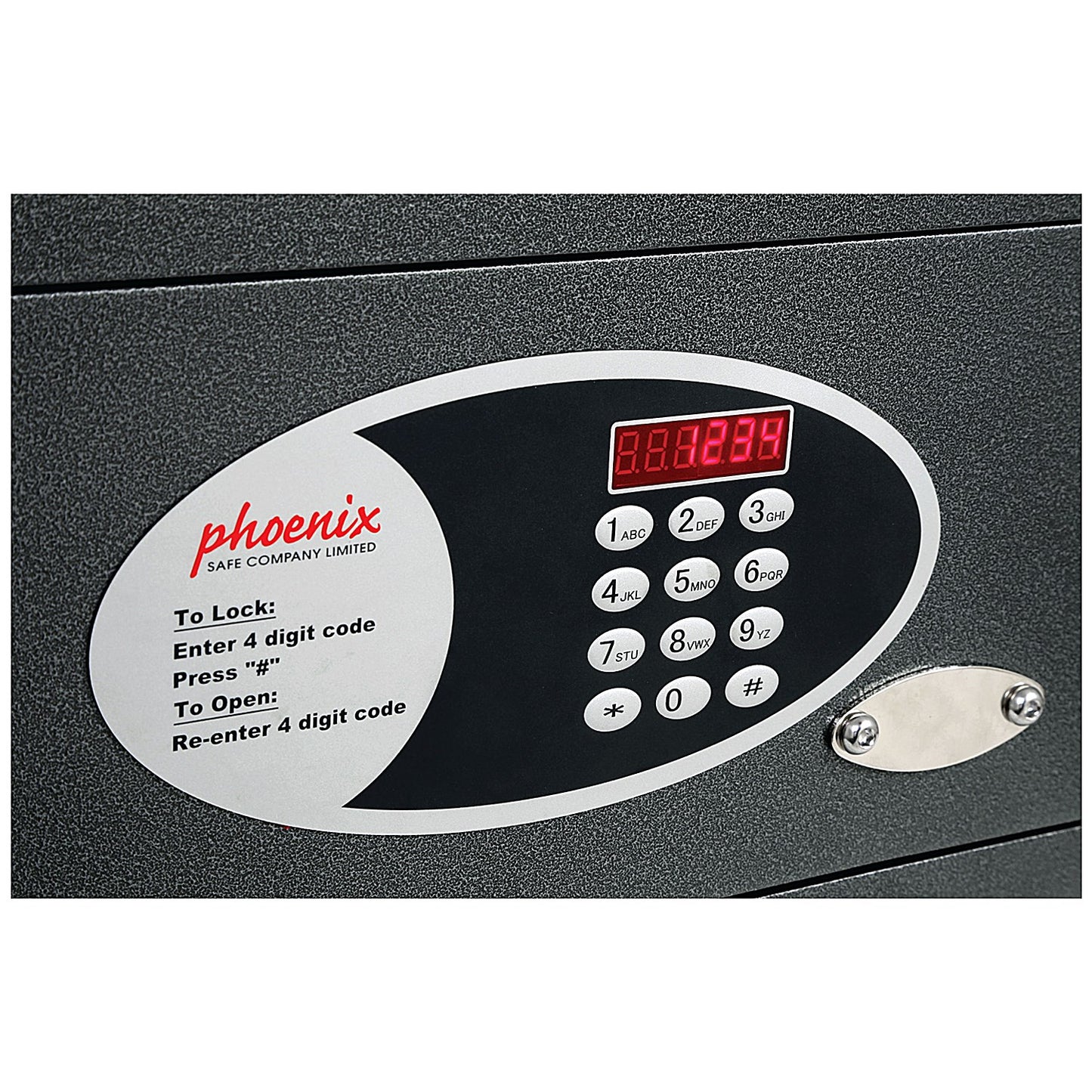 Phoenix Dione Hotel Security Safe with Electronic Lock Graphite SS0311E