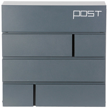 Phoenix Estilo Top Loading Letter Box, Graphite