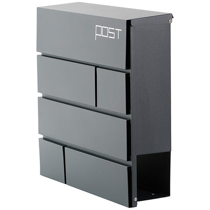 Phoenix Estilo Top Loading Letter Box, Graphite