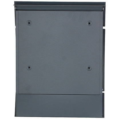 Phoenix Estilo Front Loading Letter Box, Graphite