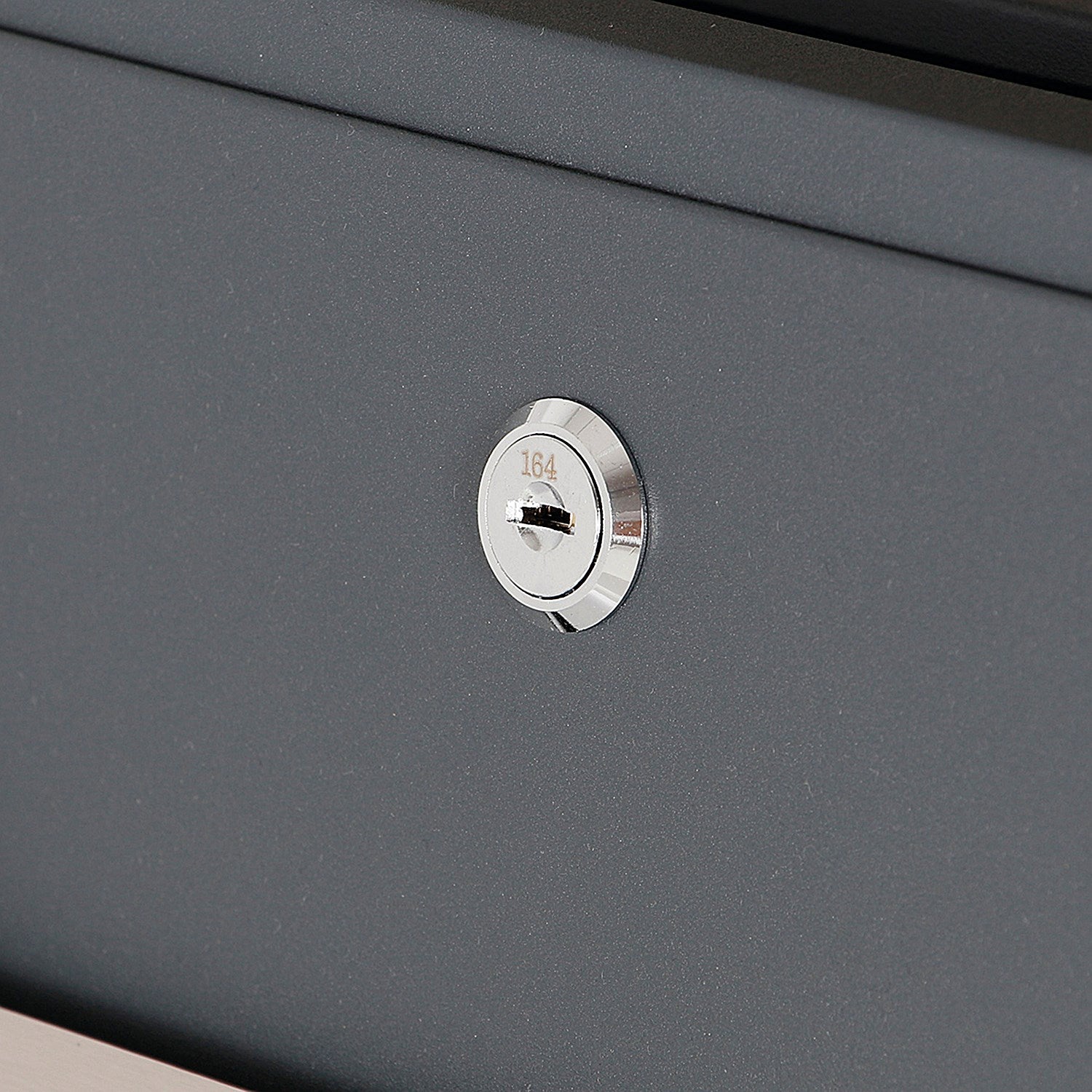 Phoenix Estilo Top Loading Letter Box, Grey