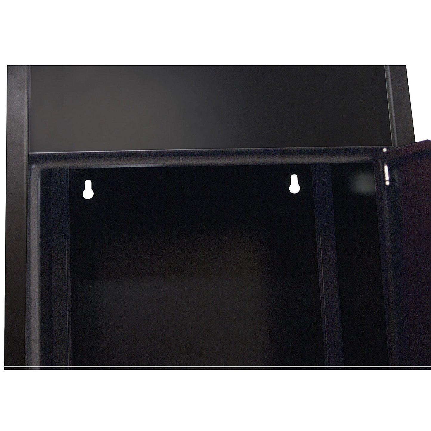 Phoenix Top Loading Pacel Box with Key Lock, Black