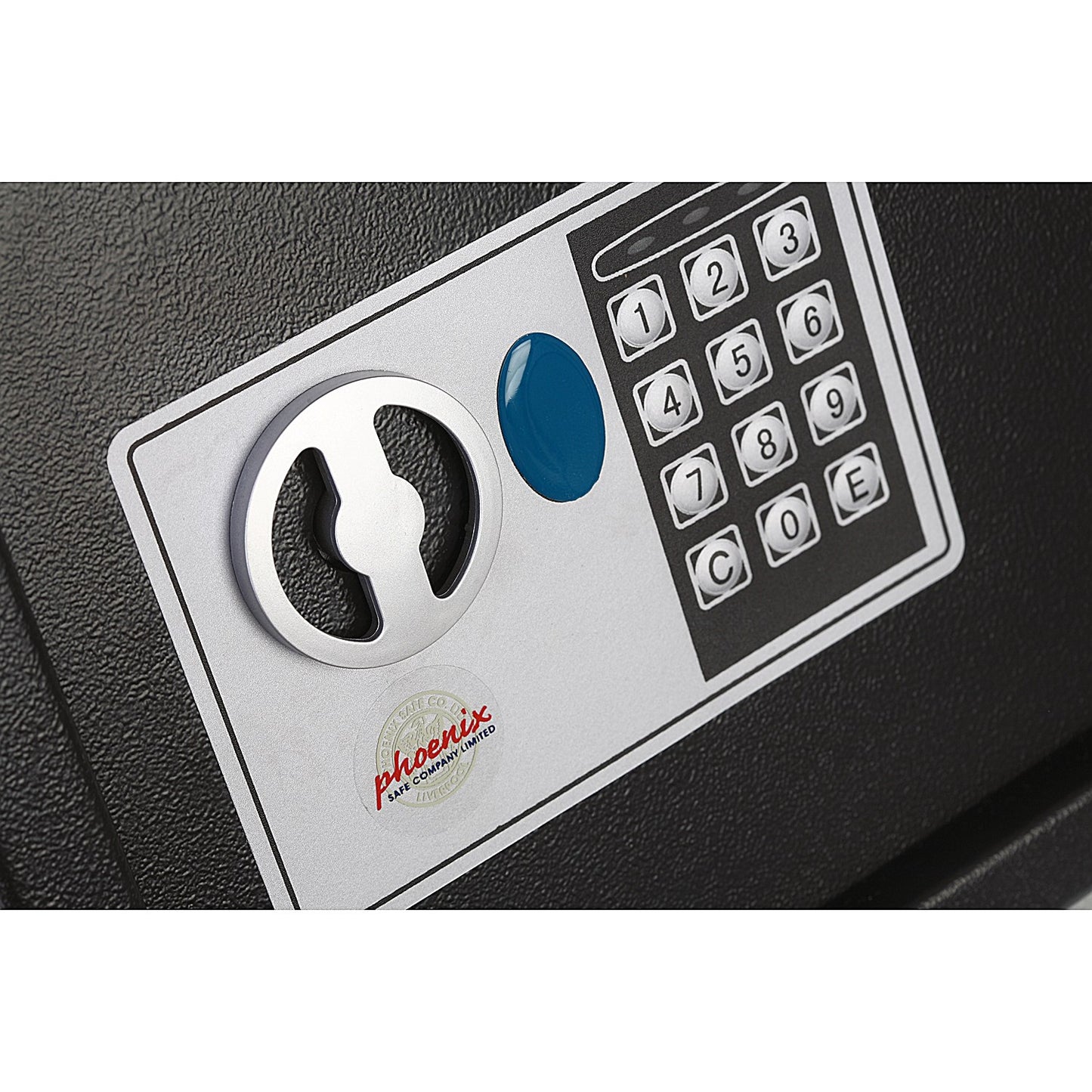 Phoenix Black Compact Home and Office Security Safe Size 1 Electric Lock SS0721E