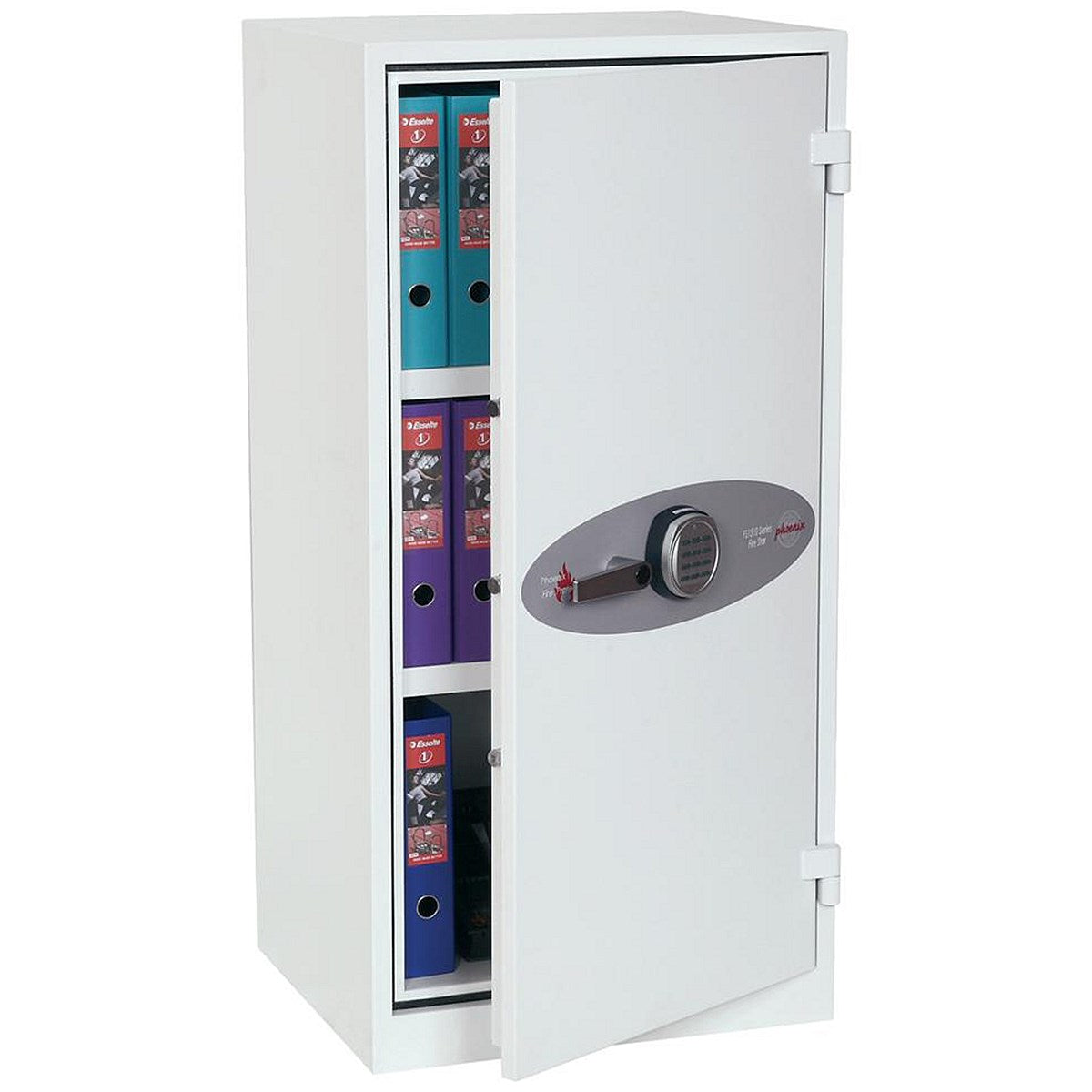 Phoenix Fire Ranger Steel Storage Cupboard, Fire and Burglary Resistant, 106kg, 359 Litre