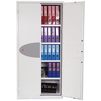 Phoenix Fire Ranger Steel Storage Cupboard, Fire and Burglary Resistant, 106kg, 359 Litre