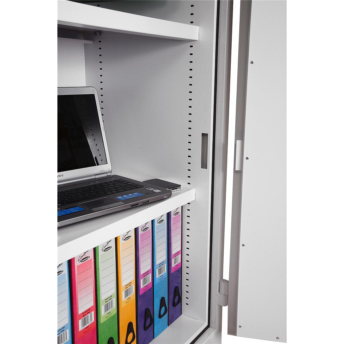 Phoenix Fire Ranger Steel Storage Cupboard, Fire and Burglary Resistant, 106kg, 359 Litre