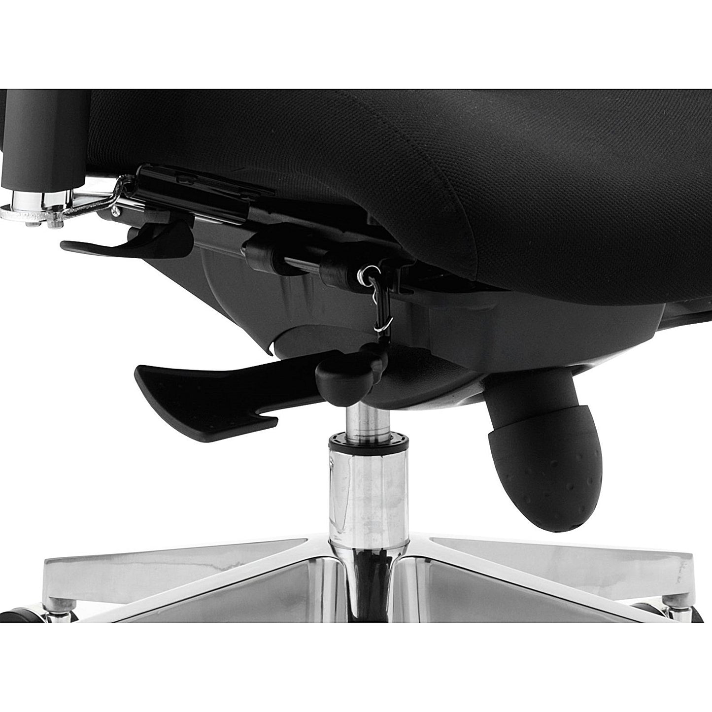 Chiro Plus Ergo Posture Chair, Height Adjustable Arms, Black