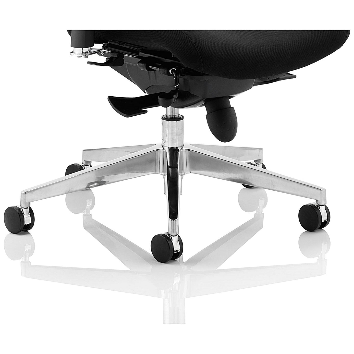 Chiro Plus Ergo Posture Chair, Height Adjustable Arms, Black