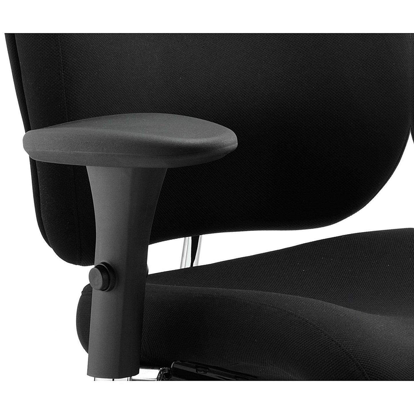 Chiro Plus Ergo Posture Chair, Headrest, Height Adjustable Arms, Black