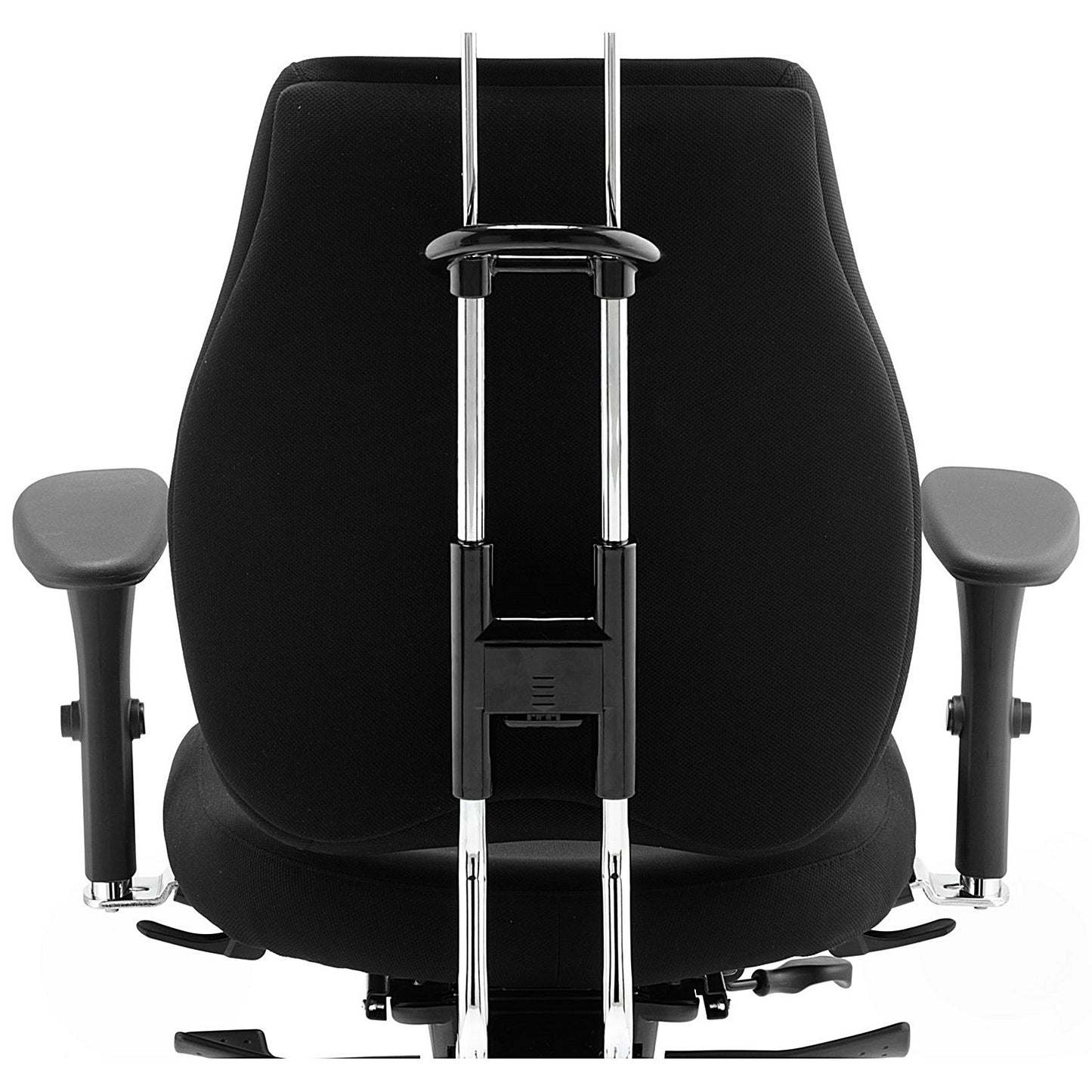 Chiro Plus Ergo Posture Chair, Headrest, Height Adjustable Arms, Black