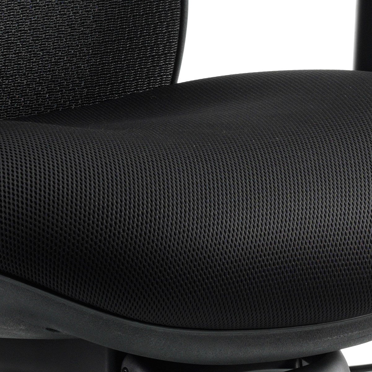 Stealth Shadow Ergo Mesh Back Posture Chair, Height Adjustable Arms, Black