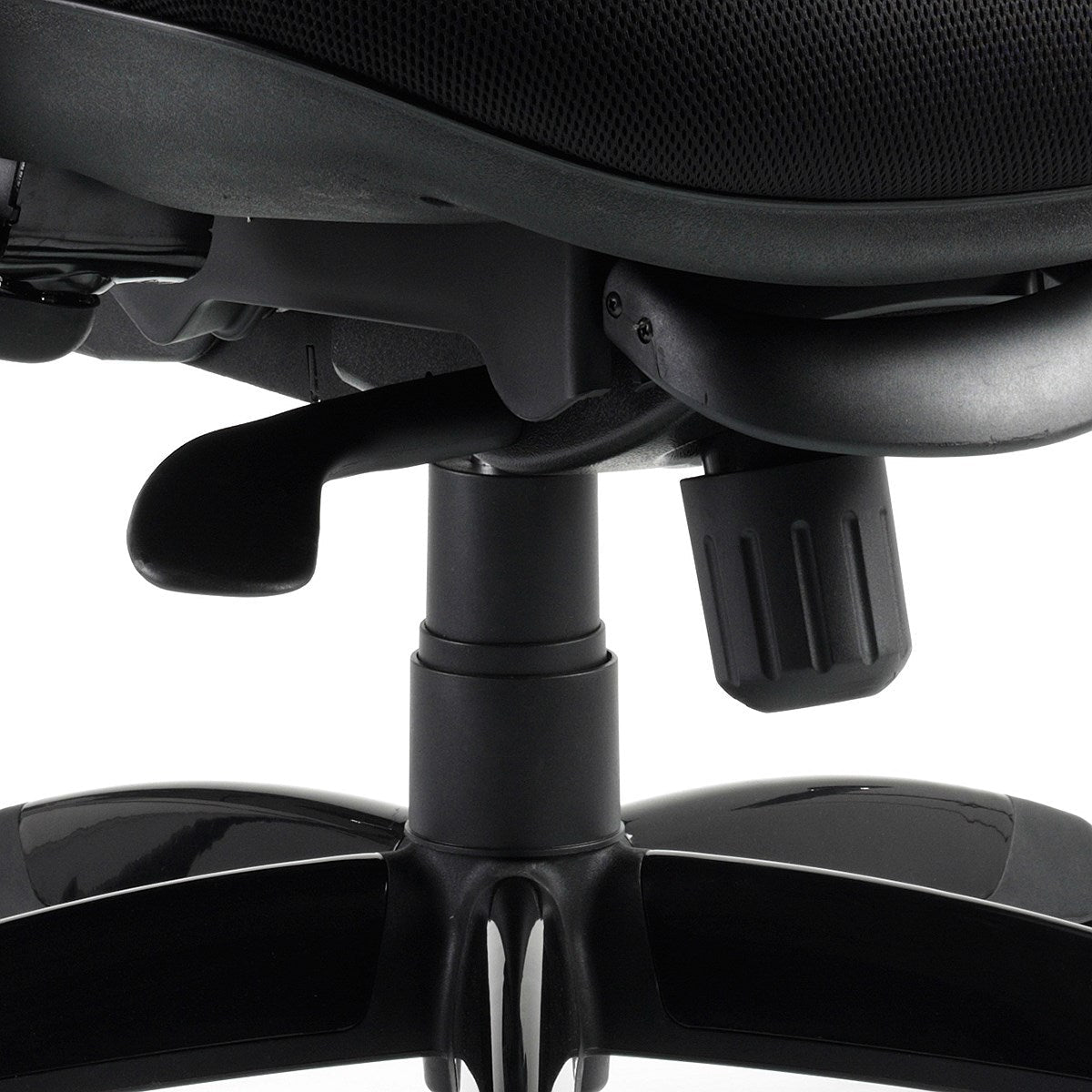 Stealth Shadow Ergo Mesh Back Posture Chair, Height Adjustable Arms, Black Easy2Order : PO000019