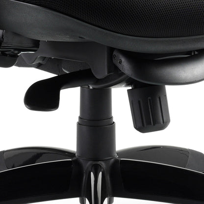 Stealth Shadow Ergo Mesh Back Posture Chair, Height Adjustable Arms, Black Easy2Order : PO000019