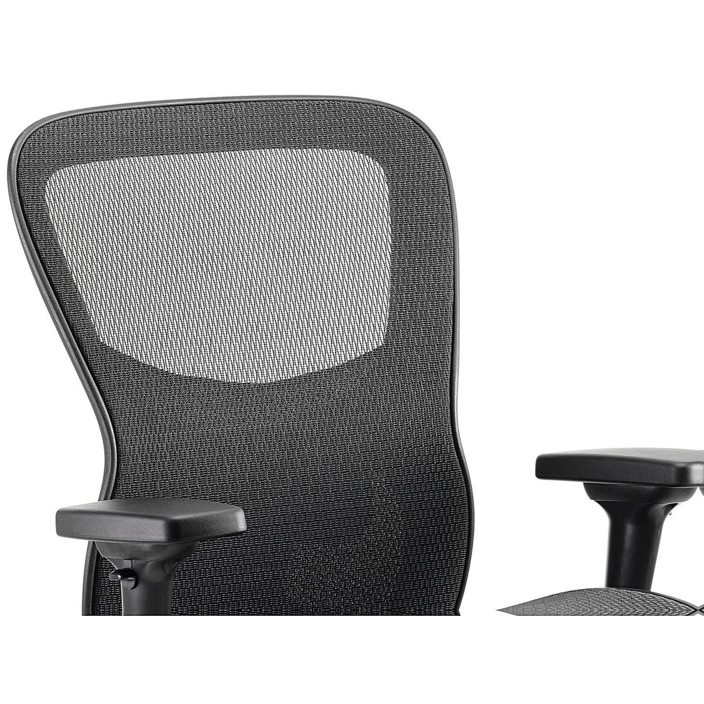 Stealth Shadow Ergo Mesh Back Posture Chair, Height Adjustable Arms, Black