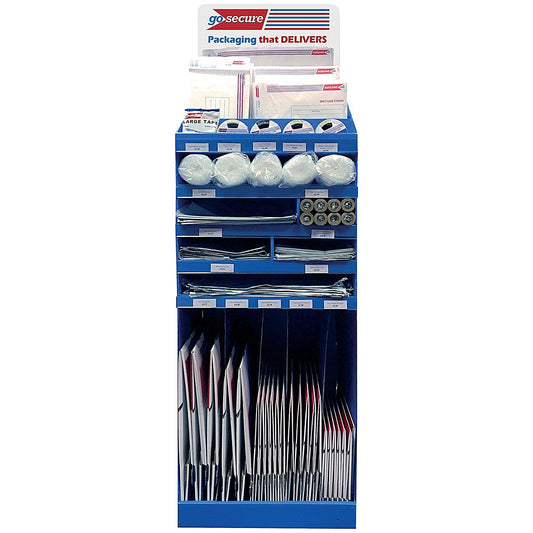 Go Secure Floor Standing Display Unit 485x555x1199mm Easy2Order : POF01776