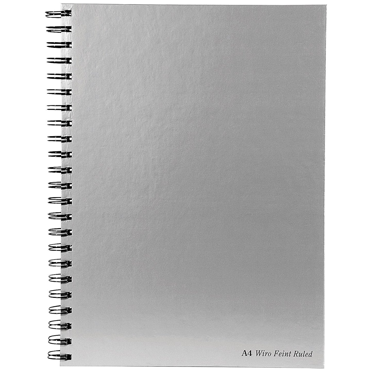 Pukka Pad Hardback Wirebound Notebook, A4, Ruled & Perforated, Margin, 160 Pages, Pack of 5