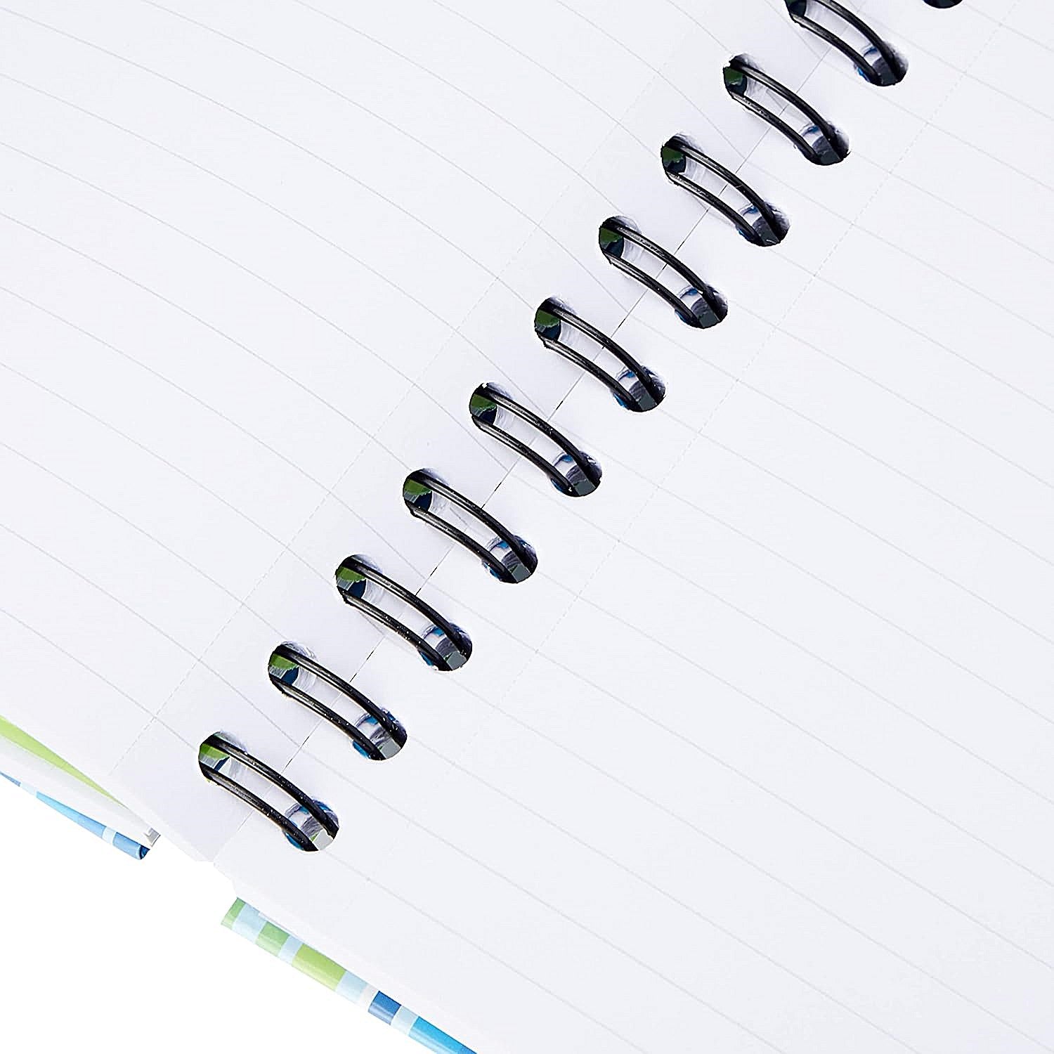 Pukka Pad Stripes Wirebound Hardback Project Notebook 250 Pages A5 Blue/Pink (3 Pack)