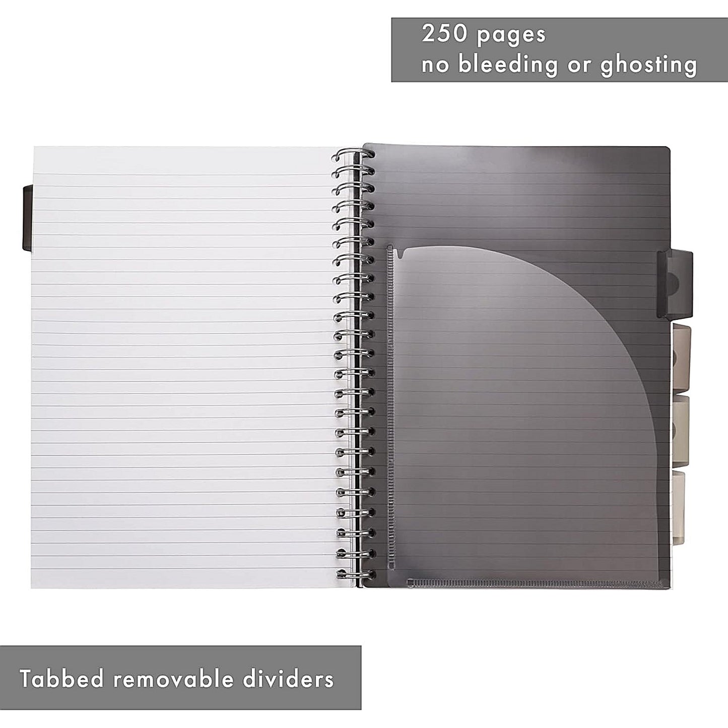 Pukka Pad Polypropylene Ruled Project Book A4 (Pack of 3)