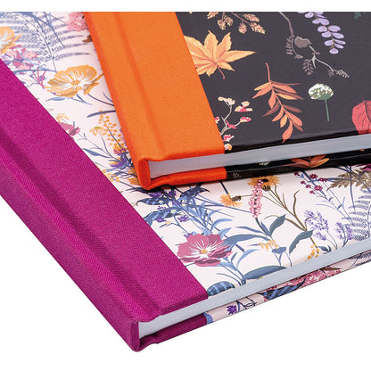 Pukka Pad Bloom Visitors Book, Casebound, 96 Pages, Cream Floral