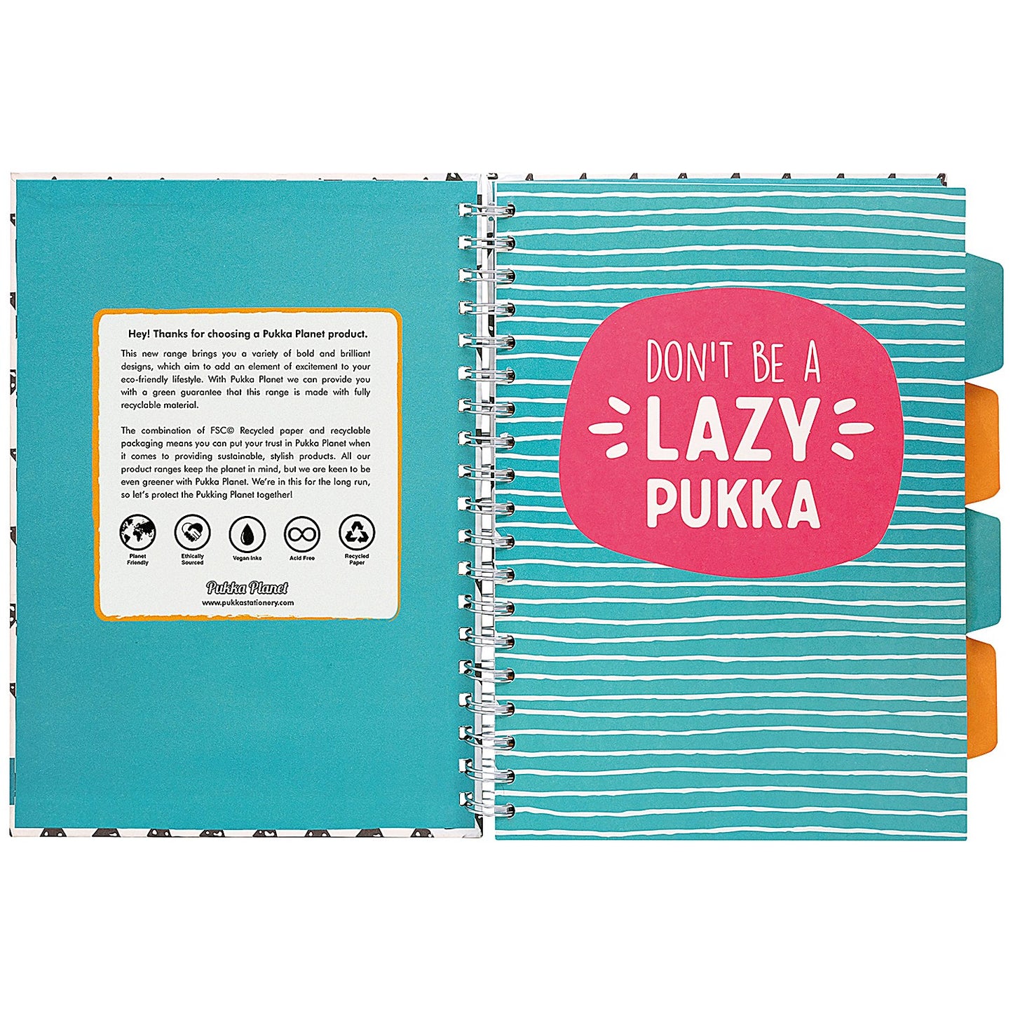 Pukka Planet Project Book, B5, Assorted Designs, Pack of 2