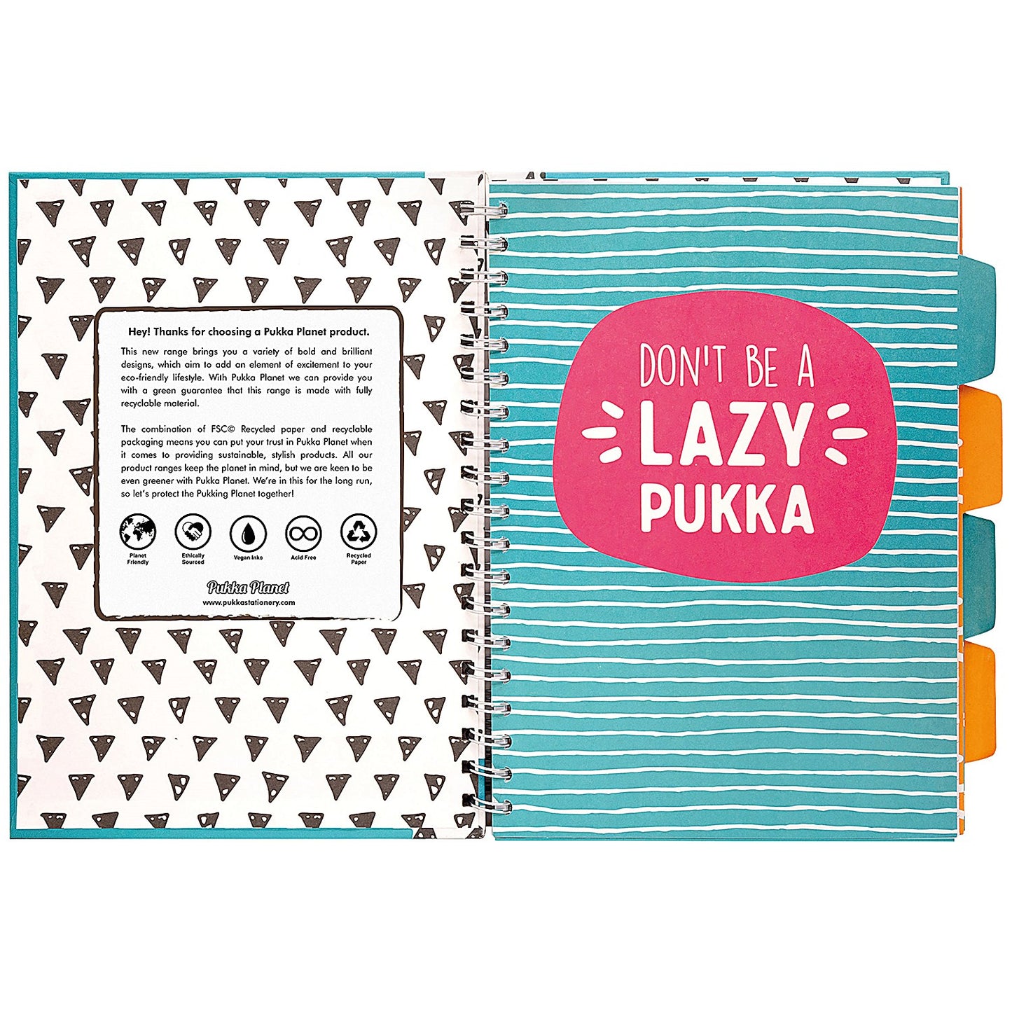Pukka Planet Project Book, B5, Assorted Designs, Pack of 2