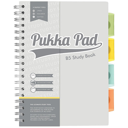 Pukka Pad Study Book B5