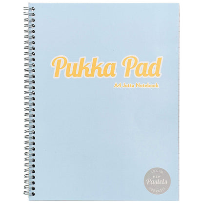 Pukka Pad Pastel Jotta Pad, A4, Assorted, Pack of 3