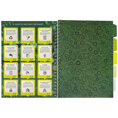 Pukka Pad Recycled Project Book, A4, Green, Pack of 3
