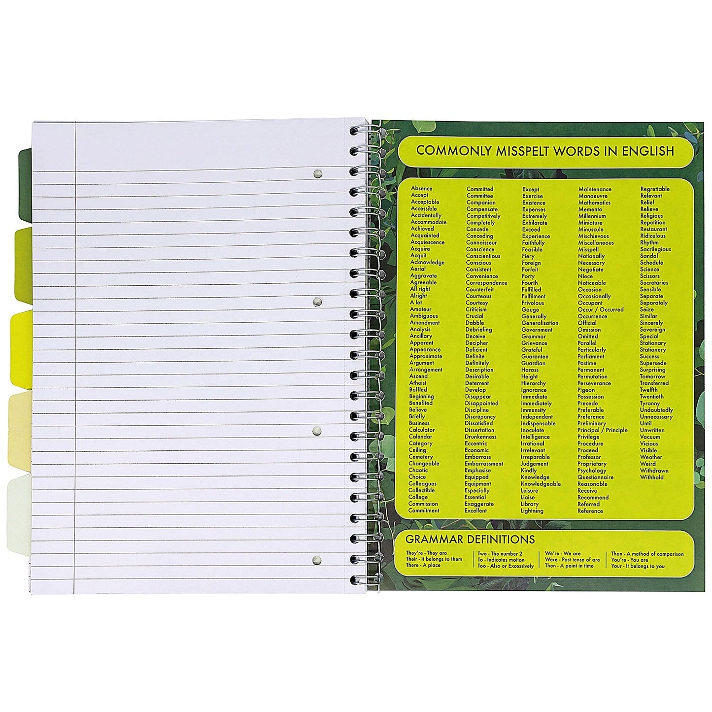 Pukka Pad Recycled Project Book, A4, Green, Pack of 3