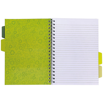 Pukka Pad Recycled Project Book, B5, Green, Pack of 3