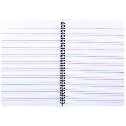 Pukka Pad Notemakers Wirebound Notebook, A4, Ruled, 120 Pages, Pastel Assorted Colours, Pack of 10
