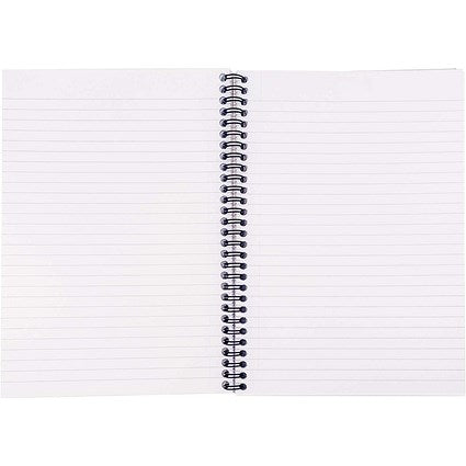 Pukka Pad Jotta Wirebound Notebook, B5, Ruled & Perforated, 200 Pages, Green, Pack of 3