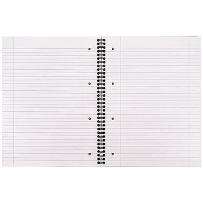 Pukka Pad Kraft Jotta Notebook, A4, Ruled & Perforated, 200 Pages, Brown, Pack of 3
