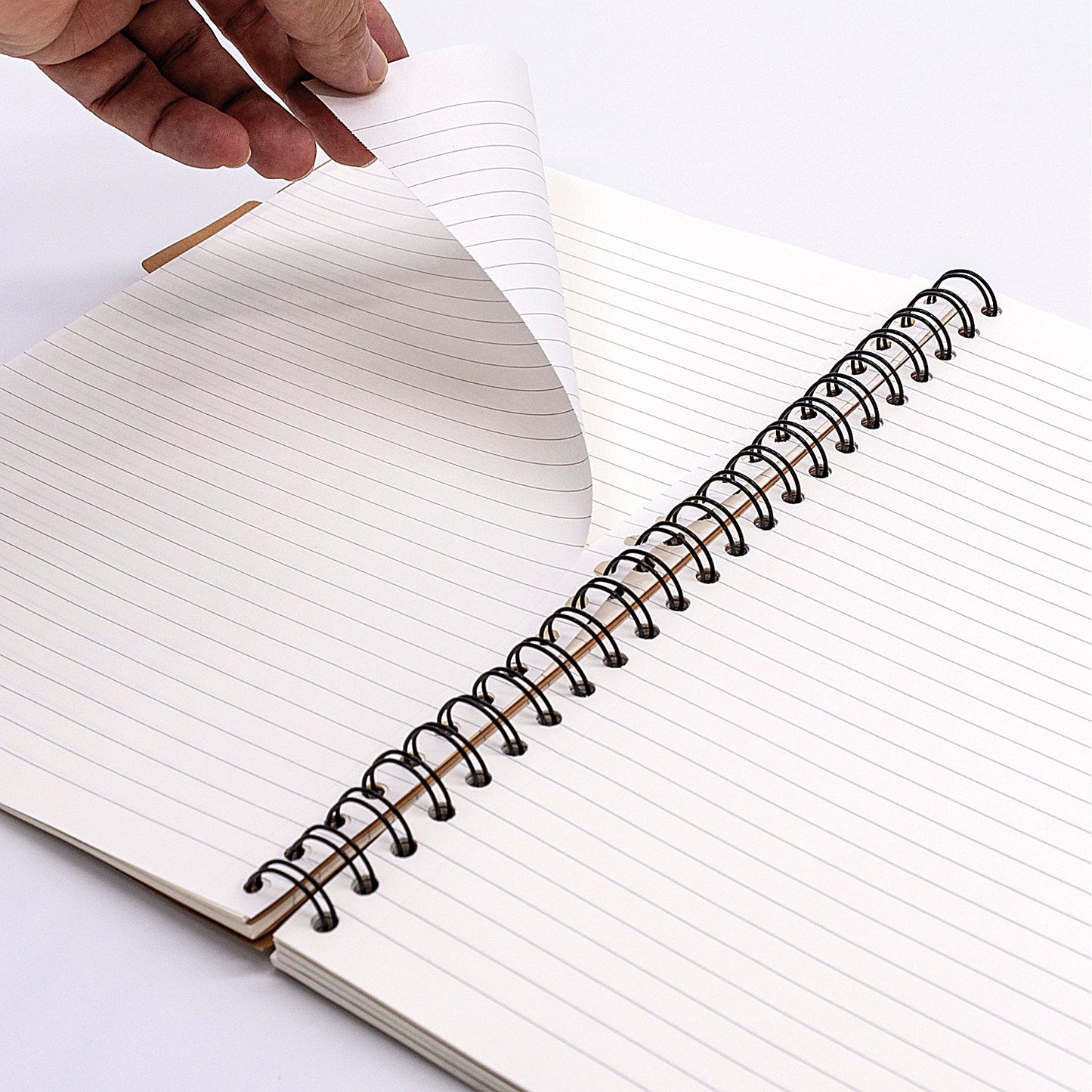 Pukka Pad Kraft Project Book, A4, Ruled, 200 Pages, Brown, Pack of 3