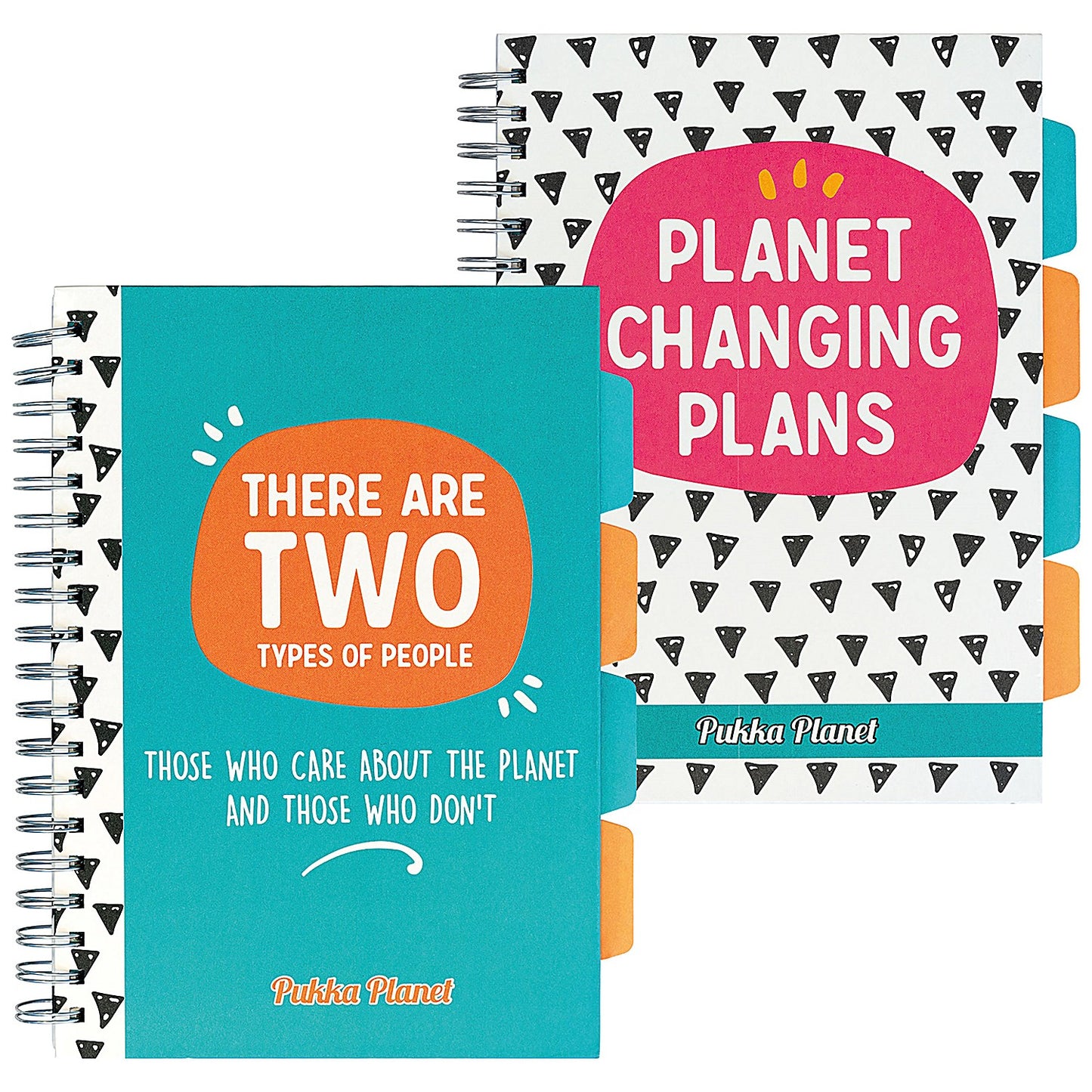 Pukka Planet Muted Project Book, B5, Assorted Design, Pack of 2