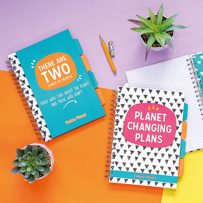 Pukka Planet Muted Project Book, B5, Assorted Design, Pack of 2